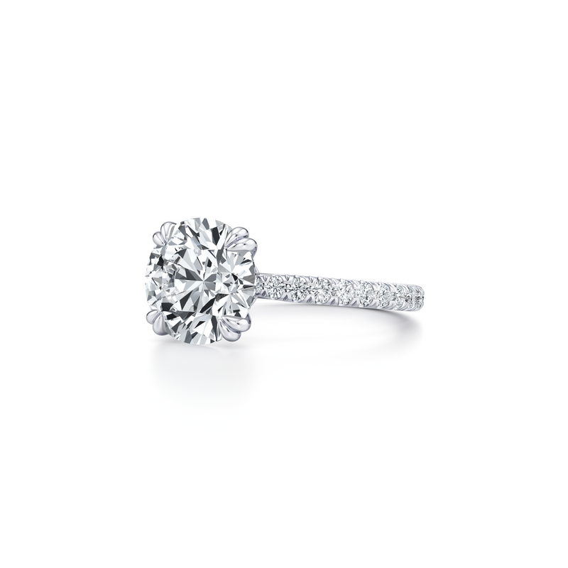 Chelsea JD Signature Round Cut Lab Diamond Engagement Ring image 2