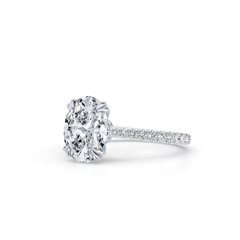 Chelsea JD Signature Double Prong Lab Diamond Engagement Ring image 32