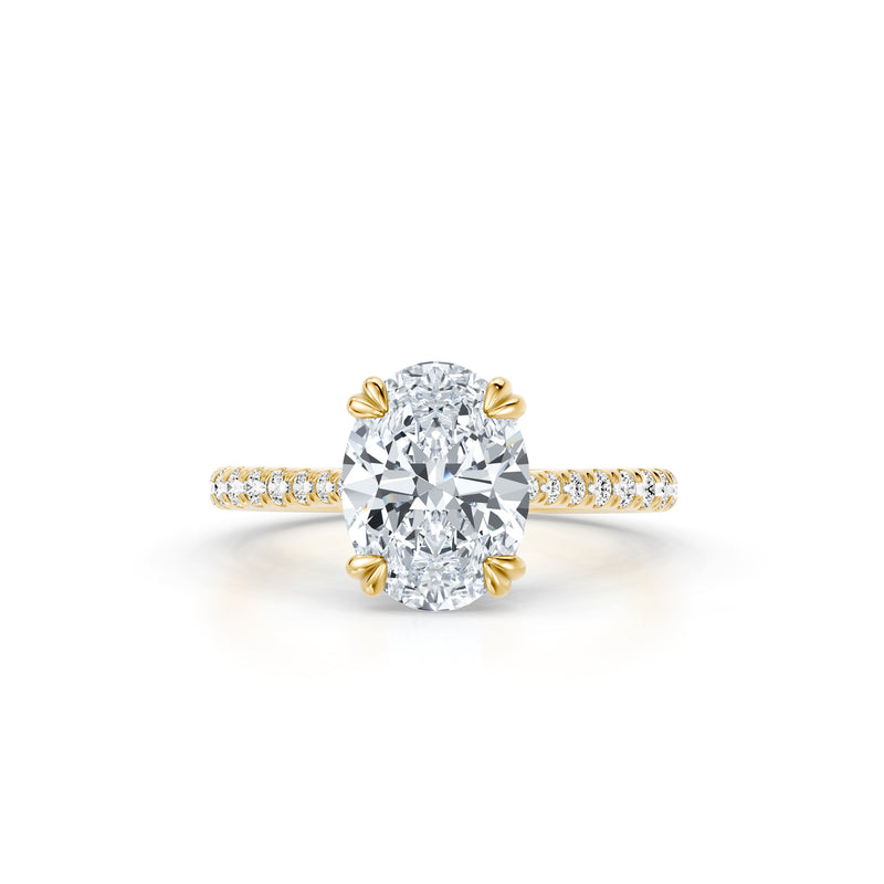 Chelsea JD Signature Double Prong Lab Diamond Engagement Ring image 36