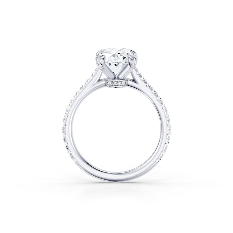 Chelsea JD Signature Double Prong Lab Diamond Engagement Ring image 34