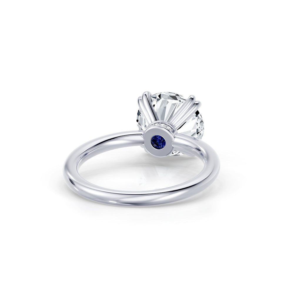 Audrey Round Cut JD Signature Lab Diamond Engagement Ring image 3