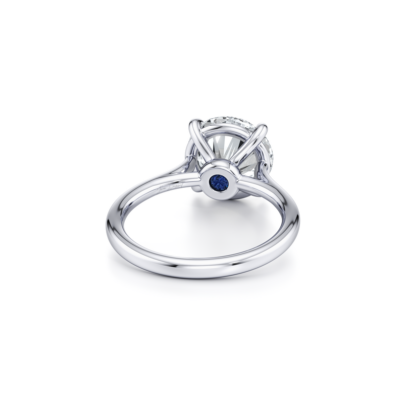 Chelsea Essential Solitaire Lab Diamond Engagement Ring image 4