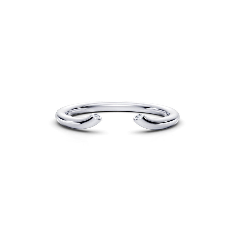 Jane Lab Diamond Wedding Band image 3