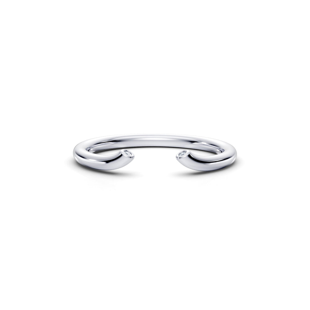 Jane Lab Diamond Wedding Band image 24