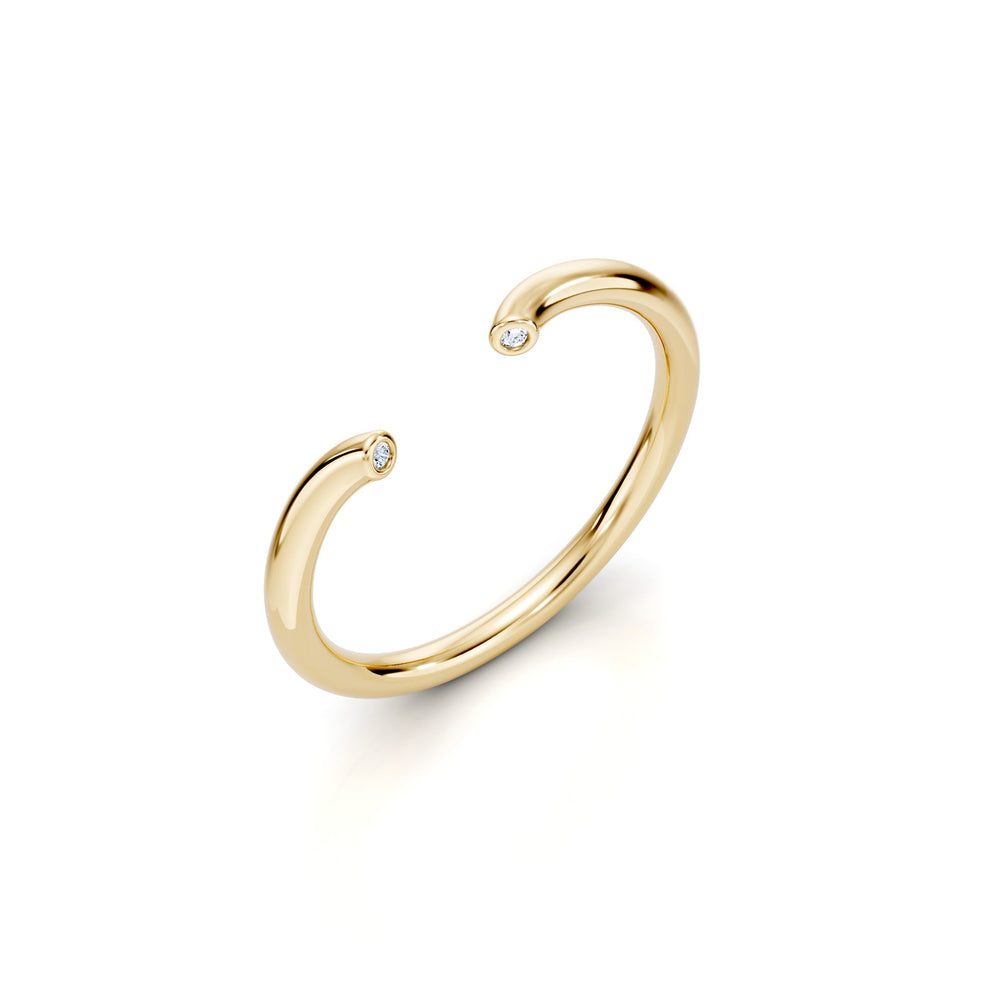 Jane Lab Diamond Wedding Band image 8