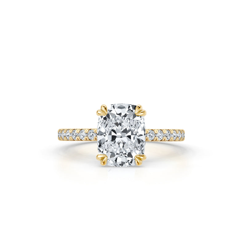 Audrey JD Signature Double Prong Lab Diamond Engagement Ring image 96