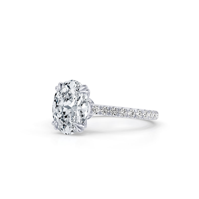 Audrey JD Signature Double Prong Lab Diamond Engagement Ring image 32