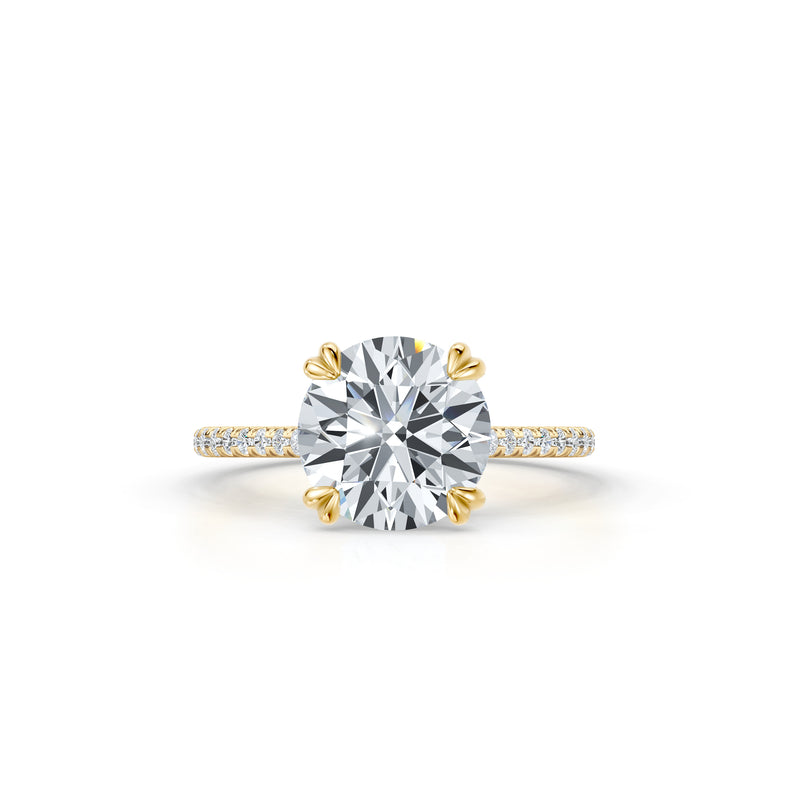 Audrey JD Signature Double Prong Lab Diamond Engagement Ring image 6