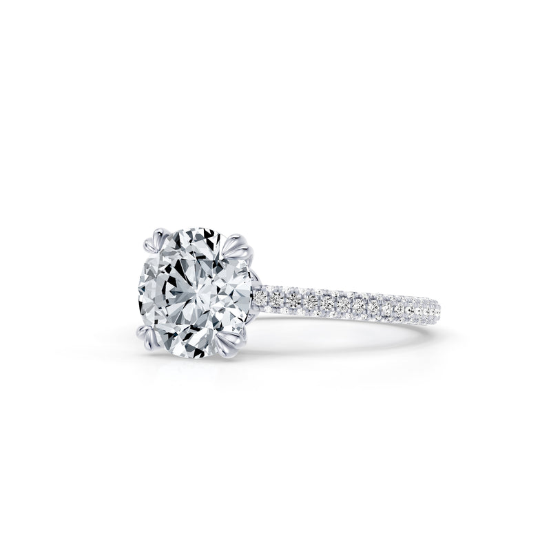 Audrey JD Signature Double Prong Lab Diamond Engagement Ring image 2