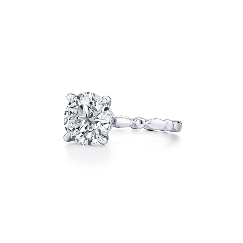 Vivienne Heritage Solitaire Lab Diamond Engagement Ring image 2