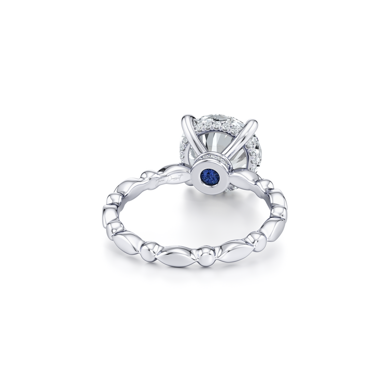 Vivienne Heritage Solitaire Lab Diamond Engagement Ring image 3