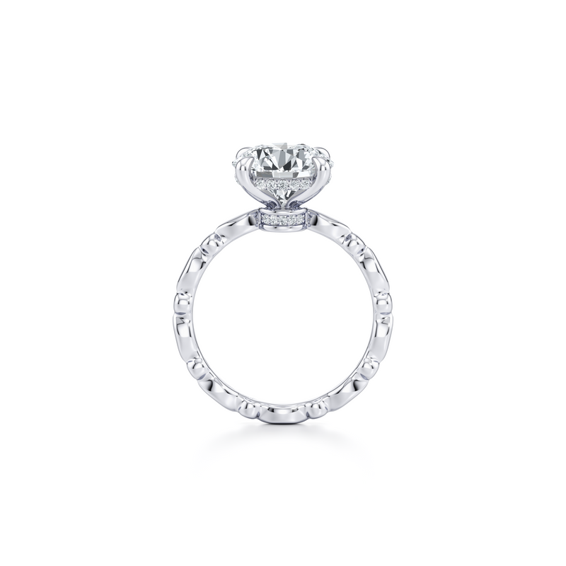 Vivienne Heritage Solitaire Lab Diamond Engagement Ring image 4