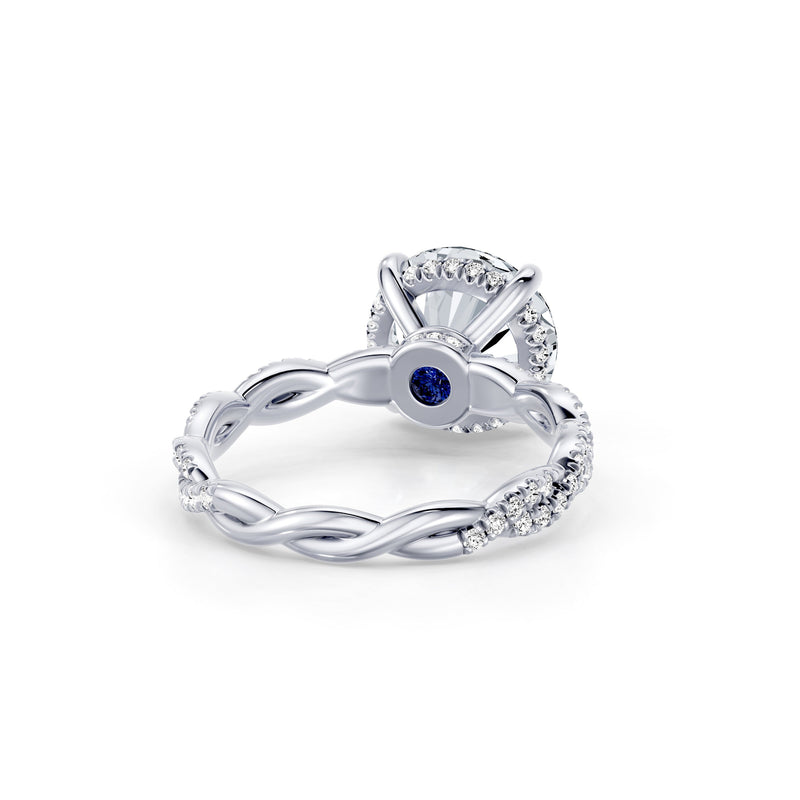 Ivy Heritage Solitaire Lab Diamond Engagement Ring image 3