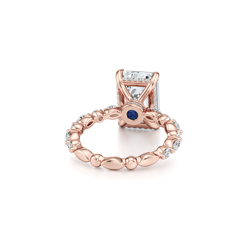 Vivienne Heritage Solitaire Lab Diamond Engagement Ring image 53
