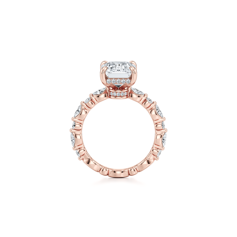 Vivienne Heritage Solitaire Lab Diamond Engagement Ring image 54