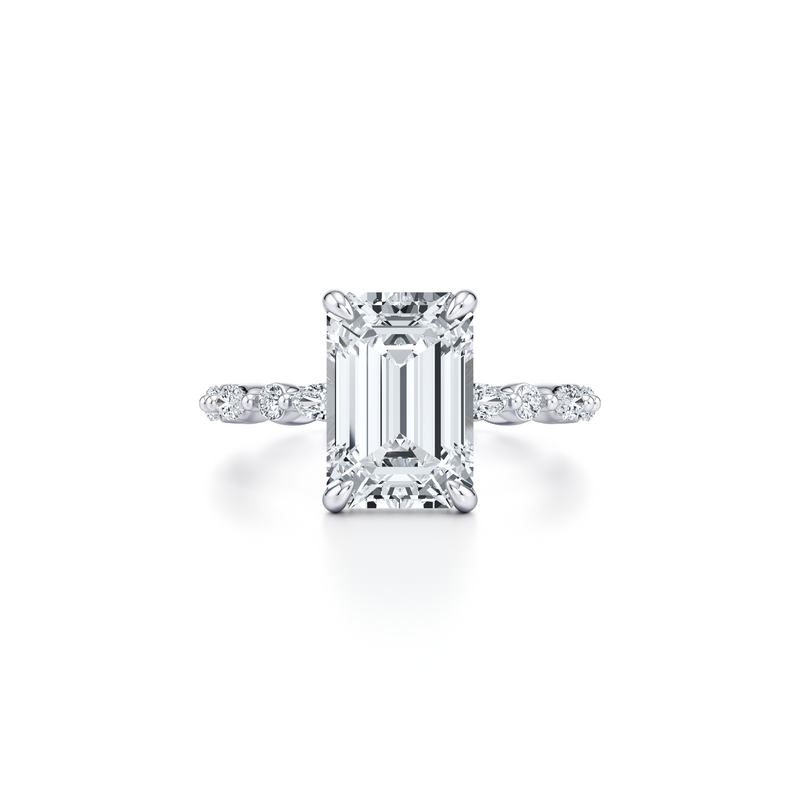 Vivienne Heritage Solitaire Lab Diamond Engagement Ring image 41