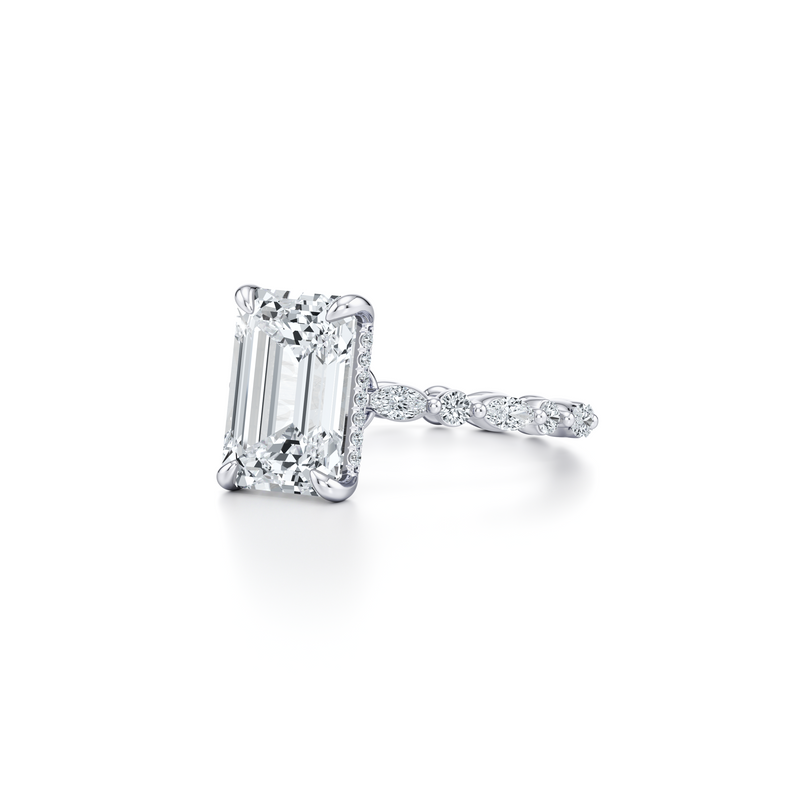 Vivienne Heritage Solitaire Lab Diamond Engagement Ring image 42
