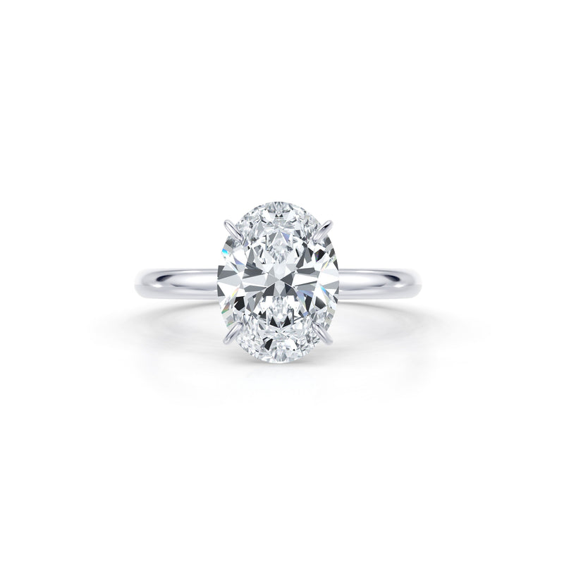 Claire Solitaire Lab Diamond Engagement Ring image 21