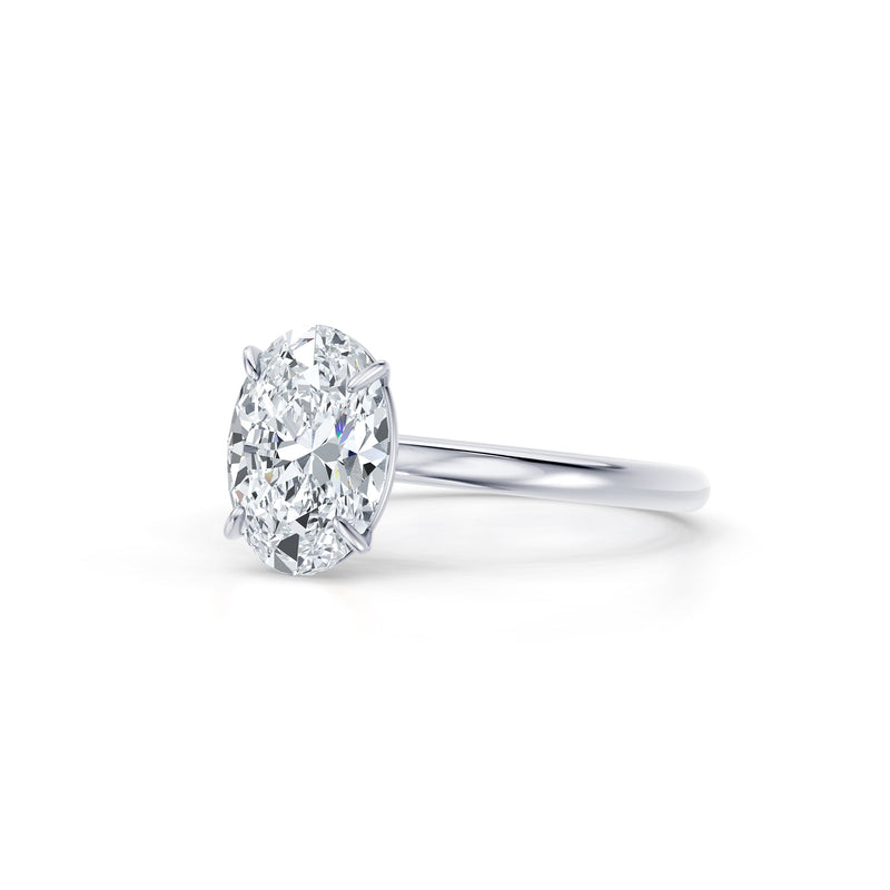Claire Solitaire Lab Diamond Engagement Ring image 22