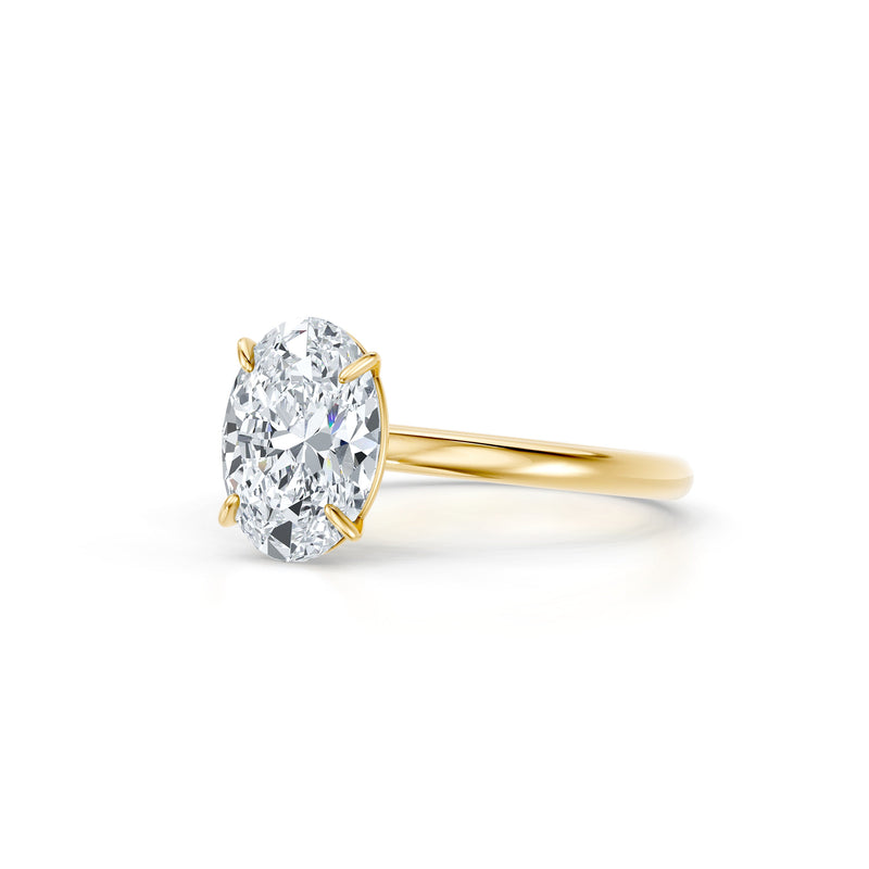 Claire Solitaire Lab Diamond Engagement Ring image 27