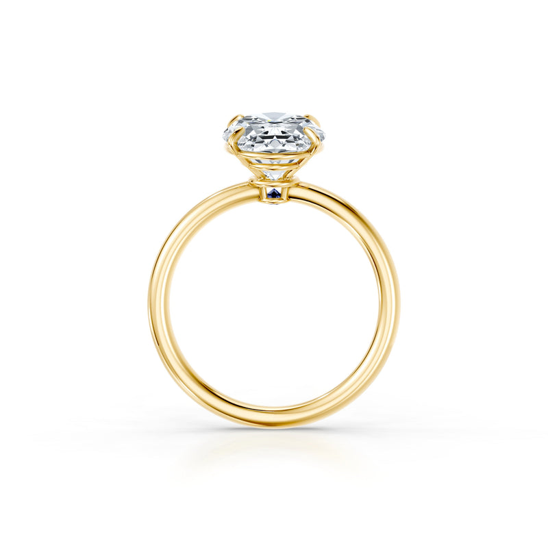 Claire Solitaire Lab Diamond Engagement Ring image 29