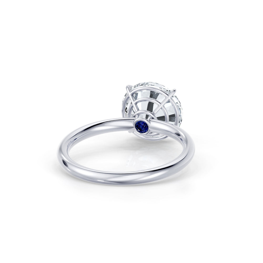 Claire Round Brilliant Cut Lab Diamond Solitaire Engagement Ring image 3