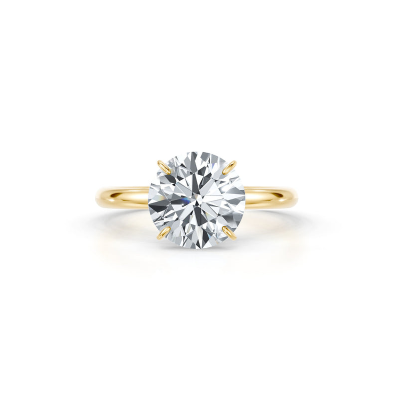 Claire Solitaire Lab Diamond Engagement Ring image 6