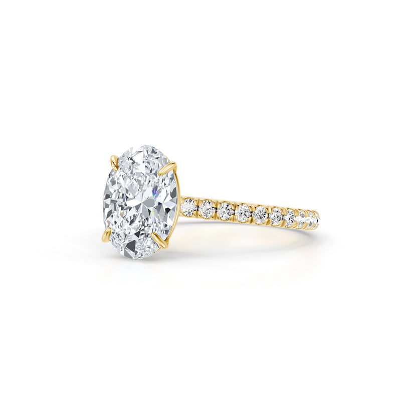 Claire Solitaire Lab Diamond Engagement Ring image 27