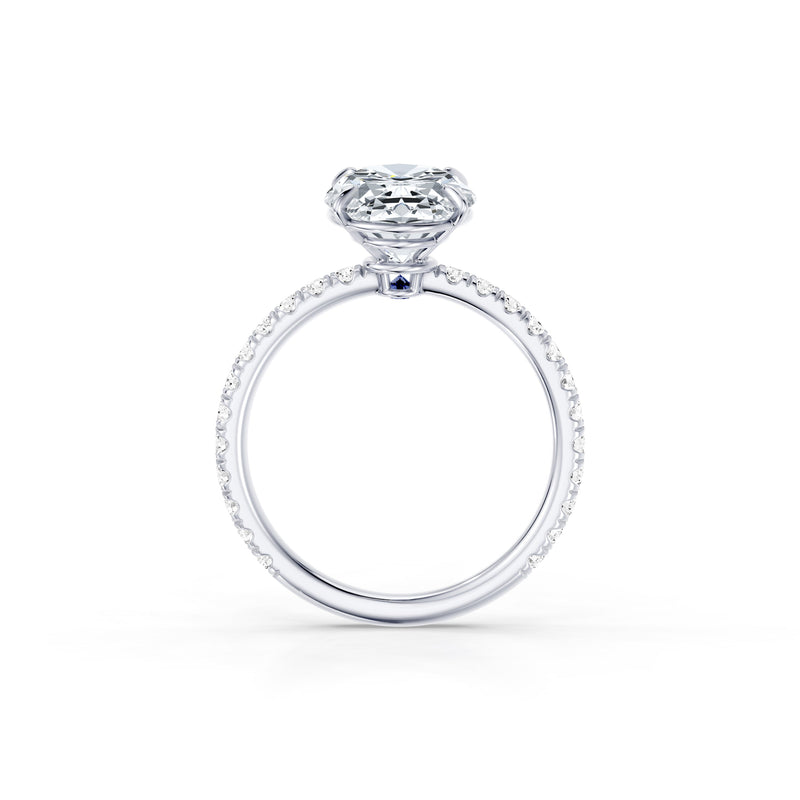 Claire Solitaire Lab Diamond Engagement Ring image 24
