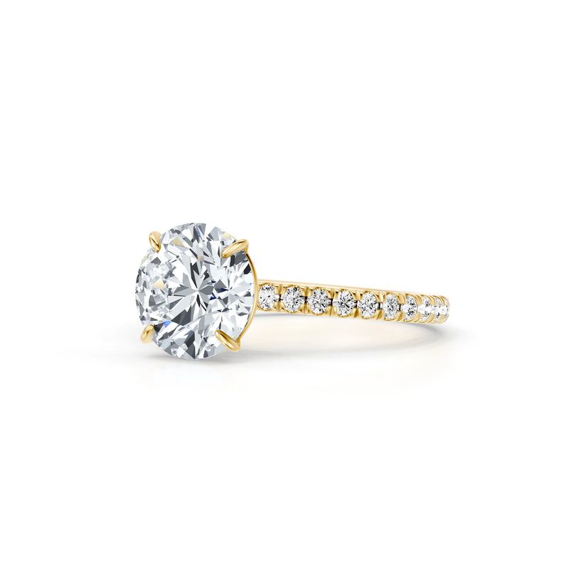 Claire Solitaire Lab Diamond Engagement Ring image 7