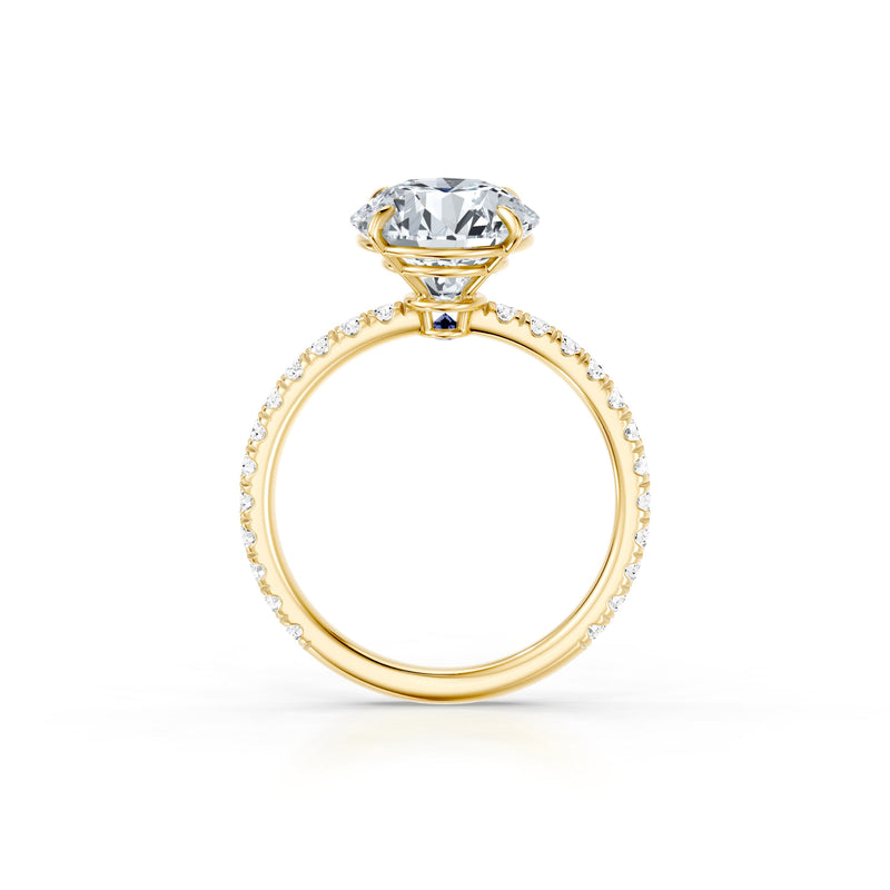 Claire Solitaire Lab Diamond Engagement Ring image 9