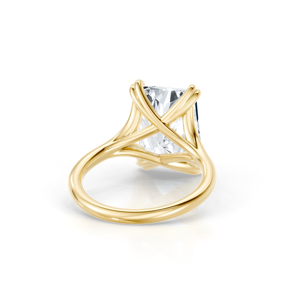 High Jewelry | Jane Radiant Cut Lab Diamond Solitaire Engagement Ring image 3