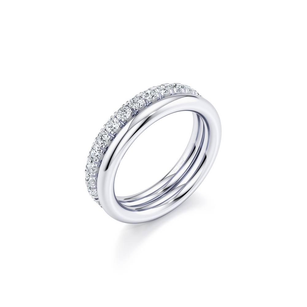 Elle 6MM Dual Lab Diamond Band image 1