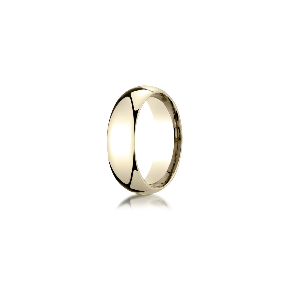 Men's Classic Quarter Round Wedding Band image 11