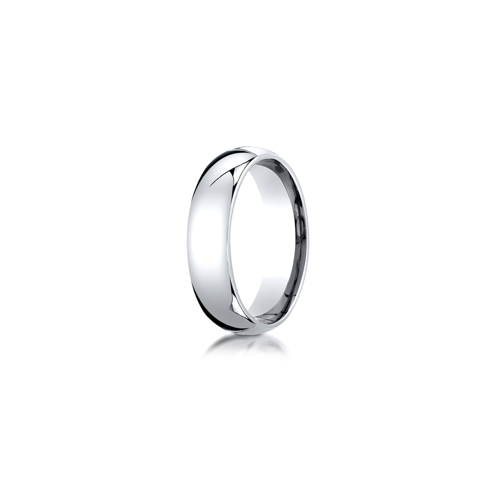 Men's Classic Quarter Round Wedding Band image 16