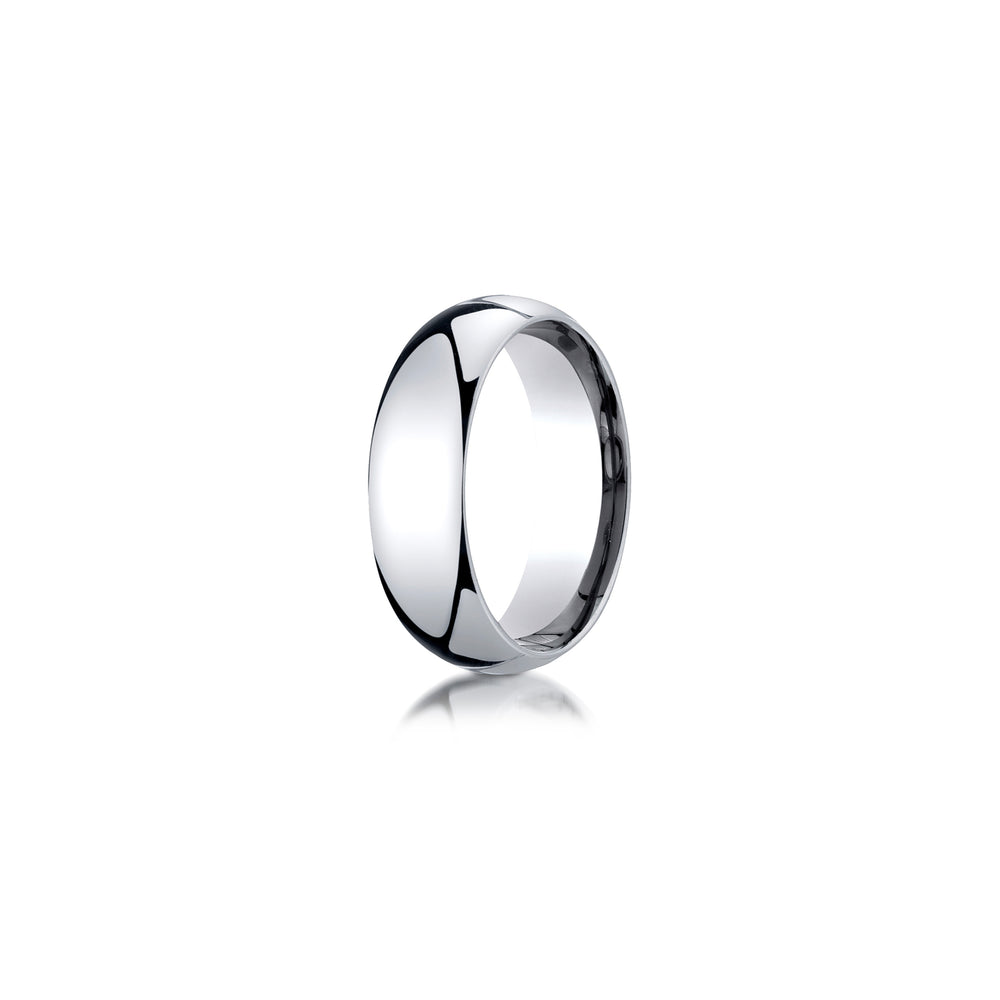 Men's Classic Quarter Round Wedding Band image 17