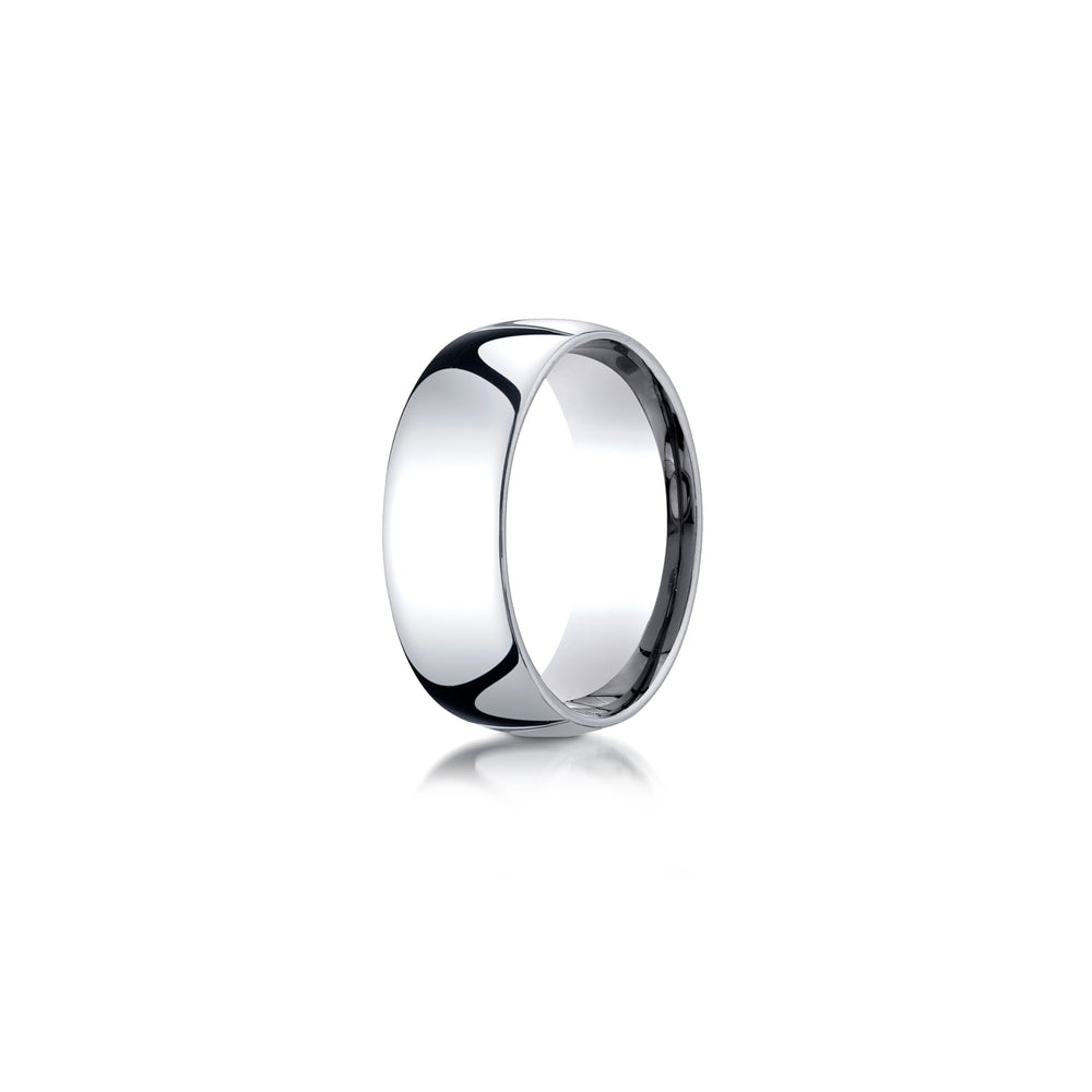 Men's Classic Quarter Round Wedding Band image 18