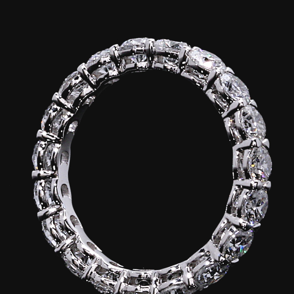 Precious Metal:18k White Gold,18k Yellow Gold,18k Rose Gold,Platinum;Total Carat Weight:3 CTW