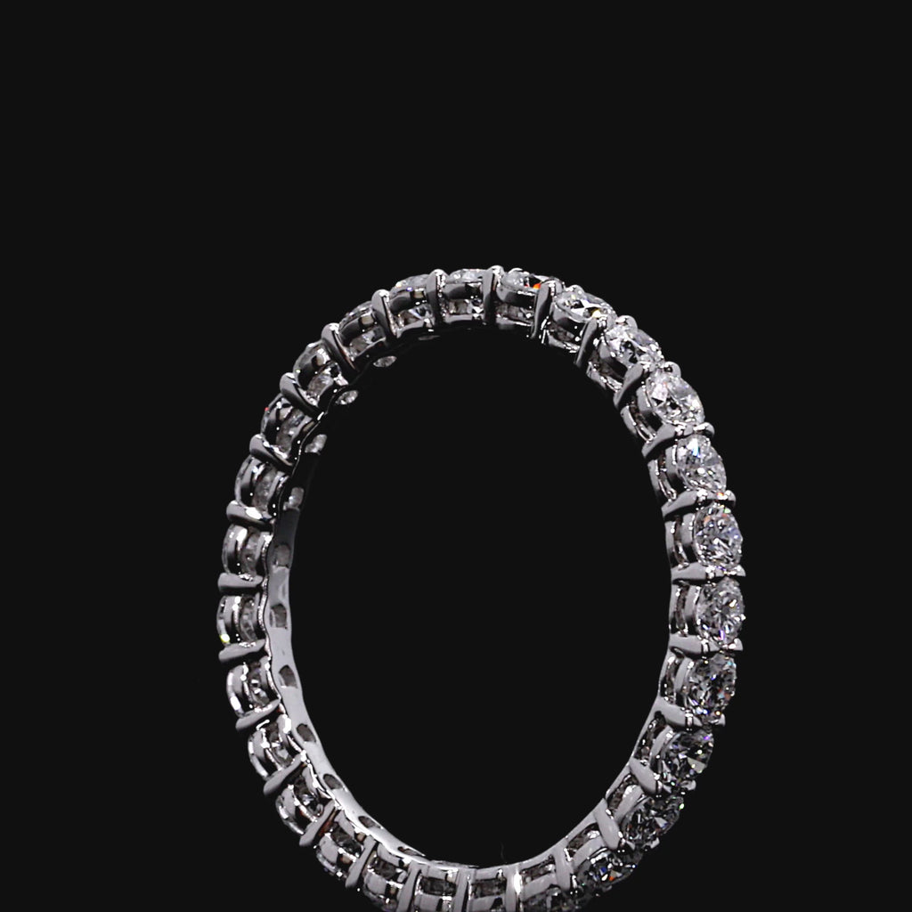 Precious Metal:18k White Gold,Platinum;Total Carat Weight:1.2 CTW