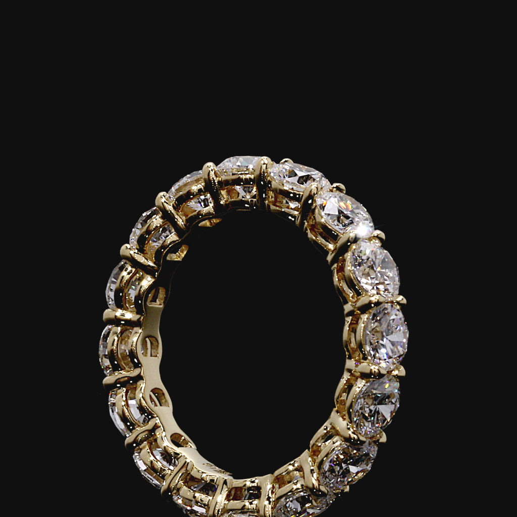 Cut Shape:Round;Total Carat Weight:4.9 CTW