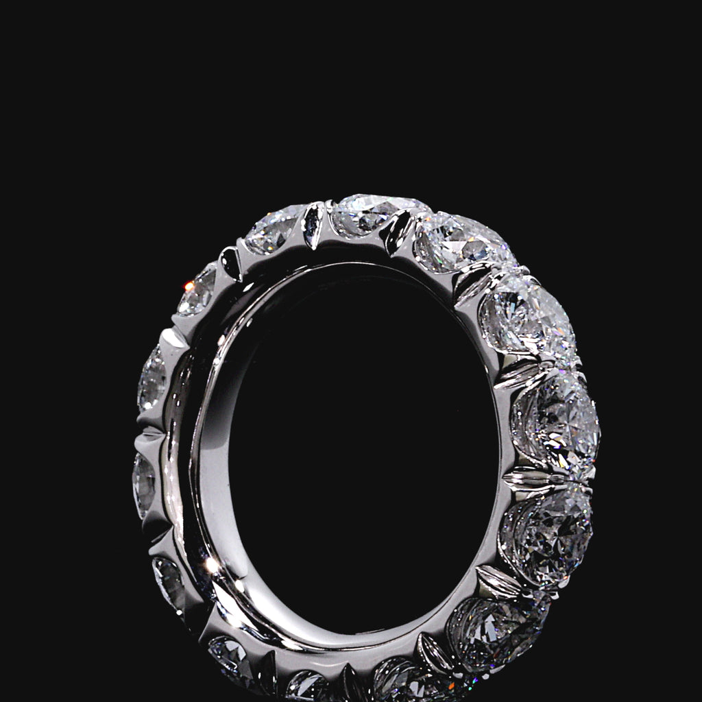 Precious Metal:18k White Gold,18k Yellow Gold,18k Rose Gold,Platinum;Total Carat Weight:7 CTW