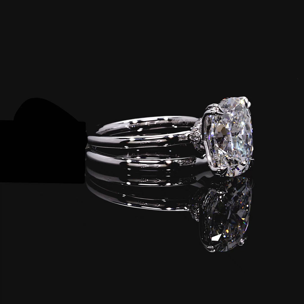 Precious Metal:18k White Gold,Platinum