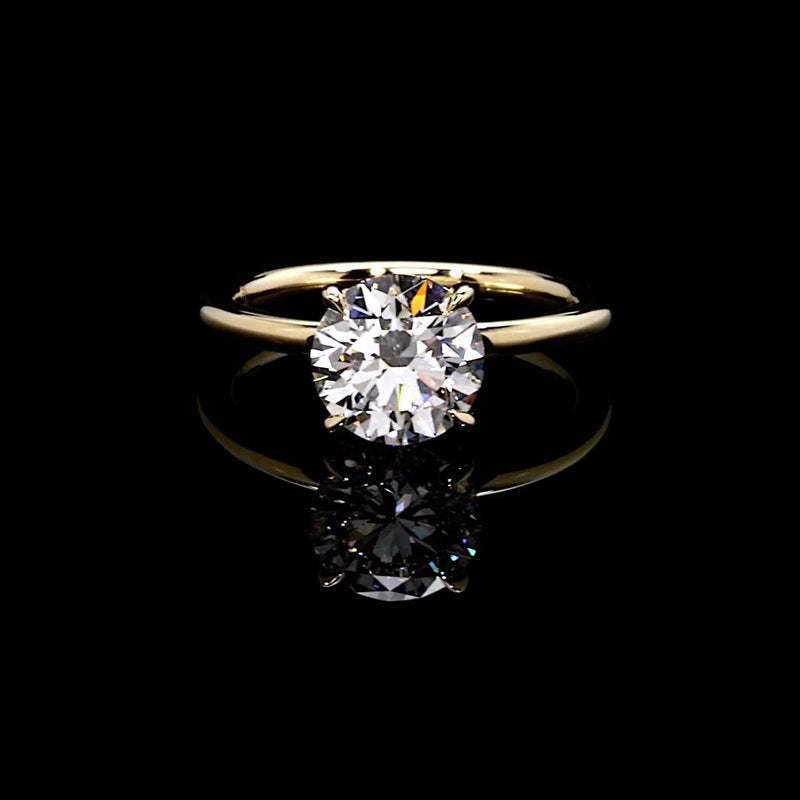 Audrey 2.10 CT Round Brilliant Cut Solitaire Engagement Ring Video