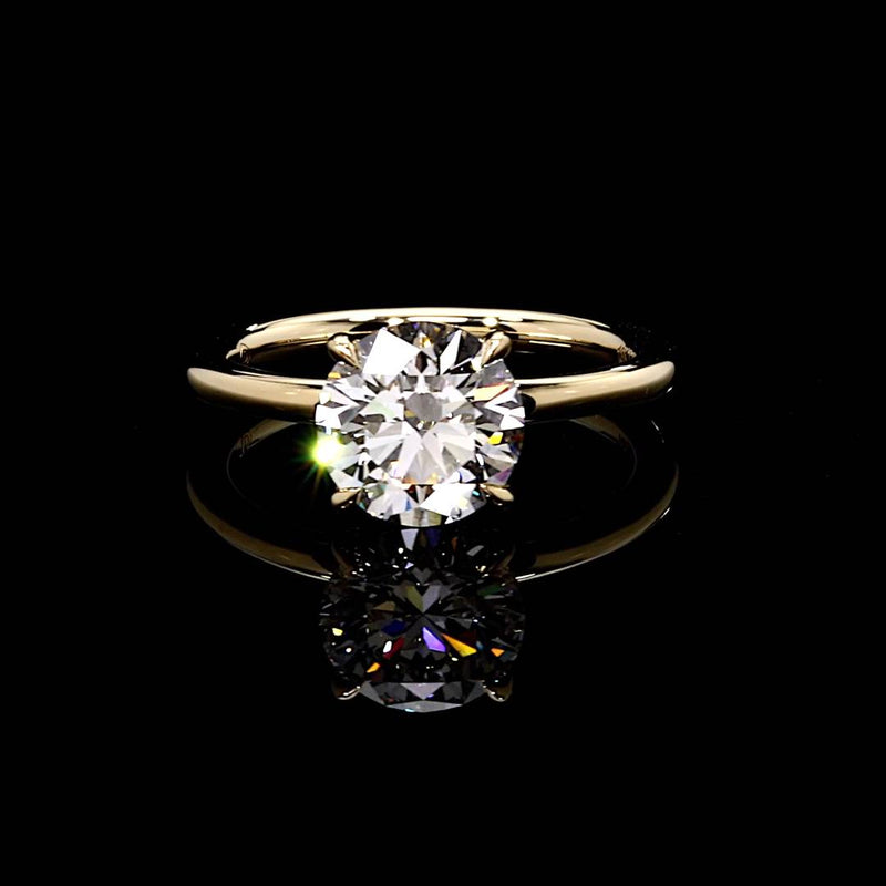 Audrey 2.17 CT Round Brilliant Cut Solitaire Engagement Ring Video