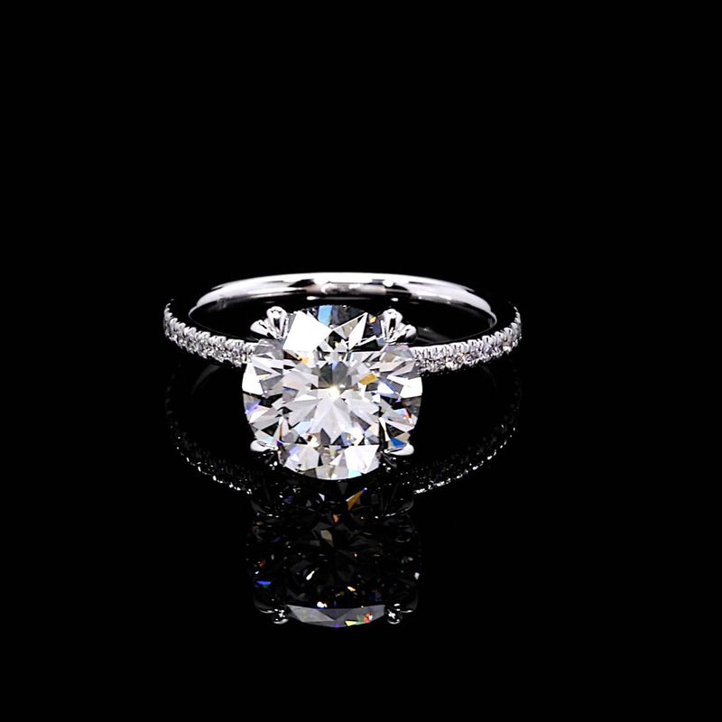 Kate 3.22 CT Round Brilliant Cut Solitaire Engagement Ring Video