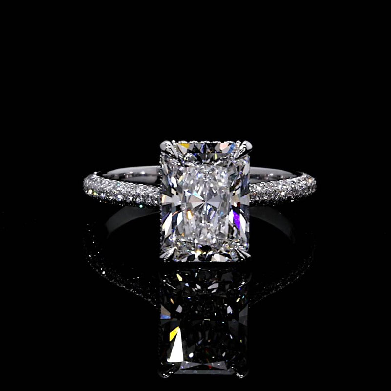 Chelsea 3.13 CT Radiant Cut Solitaire Engagement Ring Video