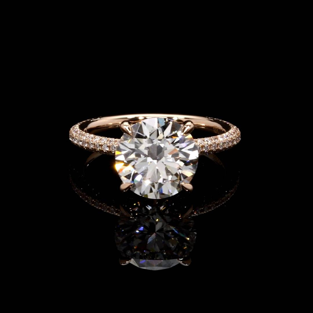 Audrey 3.35 CT Round Brilliant Cut Solitaire Engagement Ring Video