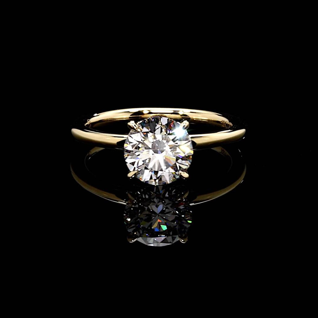 Audrey 1.70 CT Round Brilliant Cut Solitaire Engagement Ring Video