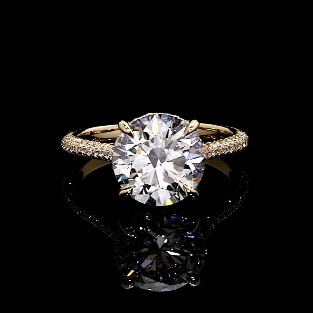 Chelsea 3.55 CT Round Brilliant Cut Solitaire Engagement Ring Video