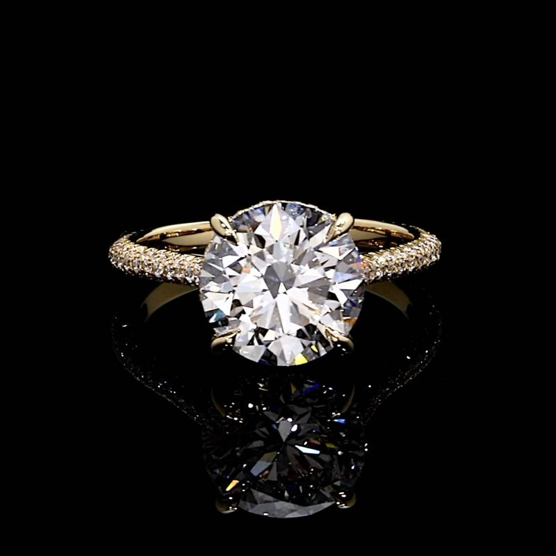 Chelsea 3.55 CT Round Brilliant Cut Solitaire Engagement Ring Video
